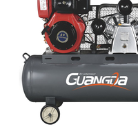 Compresseur d'air de moteur à essence 10HP 250L de haute qualité en gros