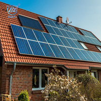 Système de pince solaire sur le toit de vente directe d'usine