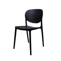 FoShan design moderne empilable en gros monocoque polypropylène polypropylène pp chaise en plastique pour les repas en plein air événements salon