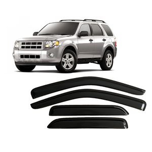 Para FORD ESCAPE 2001-2012 visera de <span class=keywords><strong>ventana</strong></span> lateral de <span class=keywords><strong>coche</strong></span>, <span class=keywords><strong>protector</strong></span> de <span class=keywords><strong>lluvia</strong></span>, <span class=keywords><strong>protector</strong></span> de sombra, cubierta protectora de refugio, accesorios de Marco - Product Image 1