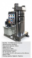 Presse à huile hydraulique automatique pour huiles de Theobroma, beurre de cacao HJ-HN50