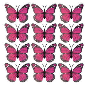 Decoración de Ramo de Mariposas Artificiales de 7 cm, Mariposas <span class=keywords><strong>Monarca</strong></span> de Halloween, Decoraciones para el Hogar, Accesorio para el Cabello Tridimensional - Product Image 6