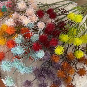 Artificial Chrysanthemums Mixed Color <b>Silk</b> <b>Flowers</b> Wedding Decor China Origin - Product Image 5