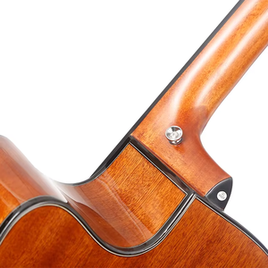Factory Wholesale Left Handed Solid Mahogany Acoustic 6 <b>String</b> Fingerboard <b>Classic</b> Headless <b>Guitar</b> - Product Image 3