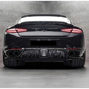 Difusor Trasero de Fibra de Carbono Estilo Continental <span class=keywords><strong>Manso</strong></span> para Bentley Continental GT y GTC 2025+ - Product Image 2