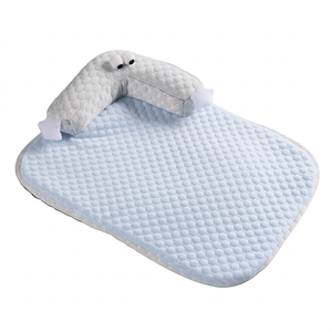 Upgraded <strong>Cool</strong> Ice Fabric Chew Resistant Pet Cooling <strong>Mat</strong> for Small Medium Large Dogs <strong>Cats</strong> Summer Sofa Rest Cushion - Product Image 5