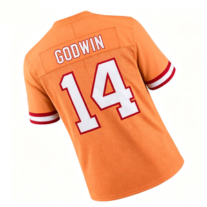 Maillots de football brodés pour hommes, vêtements de football américain personnalisés - Product Image 6