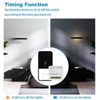 Interrupteur intelligent WiFi Matter MT-TDQ-16A-1G 16A, module relais pour éclairage domestique intelligent, commande vocale, compatible HomeKit Tuya Smartlife