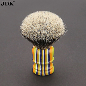 Pinceau à raser Moka Express 24 mm en poils de <span class=keywords><strong>blaireau</strong></span> de qualité supérieure avec manche en résine pour l'entretien de la barbe et l'utilisation en salon - Product Image 4