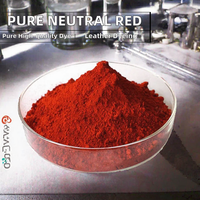 Colorant direct rouge neutre, poudre de haute pureté CAS 553-24-2, teinte uniforme pour la coloration des matériaux en cuir