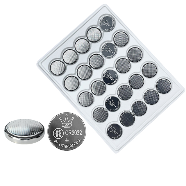 YC High Capacity 3V CR2032 Lithium Coin Cell Battery for Car Key Fob, Remote Control, Toys