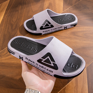 Sandales d'été en PVC tendance, respirantes, légères, sportives, à bout épais et souple, pour usage intérieur et extérieur, imprimées, antidérapantes, pour couples et hommes - Product Image 4