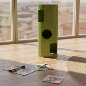 Cuccia per Gatti in Offerta, Due Stanze per Due Gatti, in Poliestere, Salvaspazio - Product Image 5