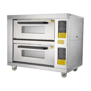 Grosir baking oven kabinet-Tren Produk Baking Oven dengan 2 Besar Lemari dan Sistem Kontrol Digital untuk Makanan Roti