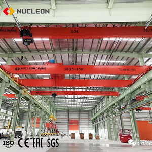 Heavy Duty <strong>Electromagnetic</strong> EOT <strong>Crane</strong> 15 Ton 20 Ton 32 Ton Double Girder Bridge <strong>Crane</strong> for Mining South Africa Nigeria Kenya - Product Image 2