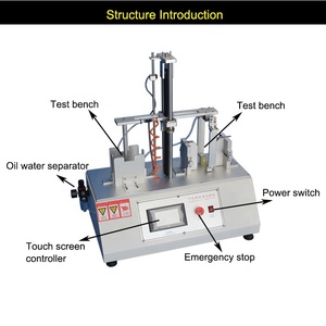 Probador de presión hidrostática AATCC 127 JIS L 1092 Permeabilidad al agua de tela para máquina de prueba 220V 1 año de garantía - Product Image 5