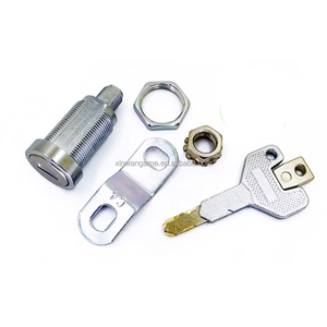 Serrures antivol 2-en-1 pour porte avec clé 3506 #   Pièces détachées pour machines de jeu à monnayeur, machines à griffes, jeux de pêche cowboy et bornes d'arcade - Product Image 1