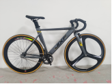 Nouveau modèle de vélo de route à vitesse fixe classique 700C, cadre de course en acier et aluminium, OEM Fixie à une seule vitesse