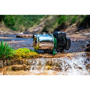 Pompe à eau auto-amorçante ELESTAR Power, écoénergétique, en acier inoxydable SS304, pour l'irrigation de jardin et le nettoyage - Product Image 1