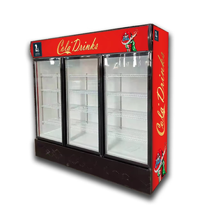 Réfrigérateur Commercial pour Boissons de Supermarché, Réfrigérateur Vertical à Une, Deux ou Trois Portes Vitrées pour Refroidir <span class=keywords><strong>Bière</strong></span> et Sodas - Product Image 3