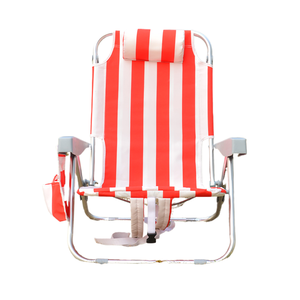 Chaise <span class=keywords><strong>de</strong></span> plage <span class=keywords><strong>chic</strong></span> style brésilien - Aluminium antirouille avec poche isolée pour club haut <span class=keywords><strong>de</strong></span> gamme, boutique, maison d'hôtes - Product Image 1