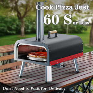 <span class=keywords><strong>Four</strong></span> à pizza portable en acier inoxydable, petit <span class=keywords><strong>four</strong></span> à pizza d'extérieur <span class=keywords><strong>avec</strong></span> tiroir coulissant - Product Image 3