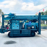 Foreuse de puits d'eau Feida FY350 avec moteur diesel YUCHAI et moteur électrique, profondeur de forage 350m, unité mobile, force de levage 22T - Prix compétitif