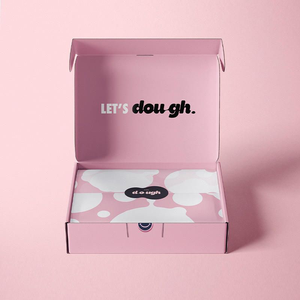 Boîtes télescopiques biodégradables en papier sulfurisé avec logo personnalisé, doublure en éponge gaufrée pour l'emballage de médicaments en e-commerce - Product Image 2