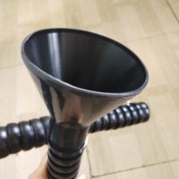 Hotte de collecte de gaz industrielle universelle résistante aux hautes températures pour l'élimination de la poussière, sans support, avec raccord en bambou