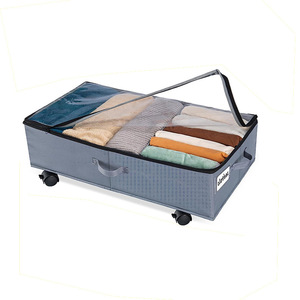 Caja <span class=keywords><strong>de</strong></span> almacenamiento plegable moderna <span class=keywords><strong>debajo</strong></span> <span class=keywords><strong>de</strong></span> <span class=keywords><strong>la</strong></span> <span class=keywords><strong>cama</strong></span> con ruedas, contenedor <span class=keywords><strong>de</strong></span> almacenamiento <span class=keywords><strong>debajo</strong></span> <span class=keywords><strong>de</strong></span> <span class=keywords><strong>la</strong></span> <span class=keywords><strong>cama</strong></span> <span class=keywords><strong>de</strong></span> bajo precio <span class=keywords><strong>para</strong></span> ropa - Product Image 5