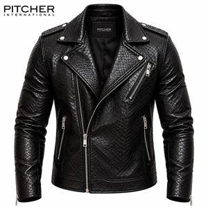 Wholesale <b>Mens</b> <b>Leather</b> <b>Jacket</b> Genuine <b>Sheepskin</b> <b>Jacket</b> Custom Branding Retail Supplier US Sizes USA Factory - Product Image 5