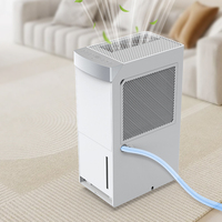 Deshumidificadores Refrigerantes R290 de Alta Calidad con Compresor de Bajo Consumo, Drenaje Continuo y Filtro Lavable