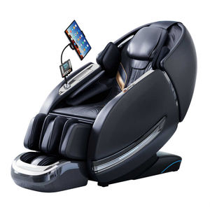 नई शून्य गुरुत्वाकर्षण मालिश कुर्सी काले पु चमड़े के पूरे शरीर की मालिश कुर्सी पूर्ण शरीर की मालिश कुर्सी - Product Image 6