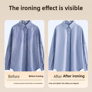 Plancha de vapor eléctrica portátil plegable para colgar, mini plancha de viaje para ropa - Product Image 6