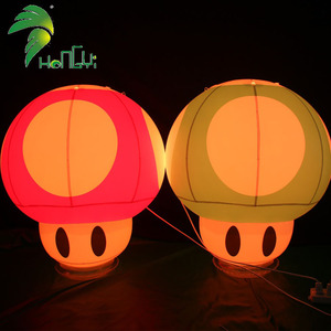 ของตกแต่งเห็ดยักษ์แบบเป่าลมตัวละครมาริโอแบบกำหนดเองสำหรับงานอีเวนต์ - Product Image 3