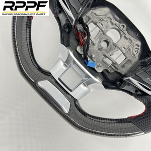 Volant en fibre de carbone de haute qualité Rppf avec écran LED pour Renault Peugeot 208/<span class=keywords><strong>308</strong></span> <span class=keywords><strong>GTI</strong></span> - Product Image 2