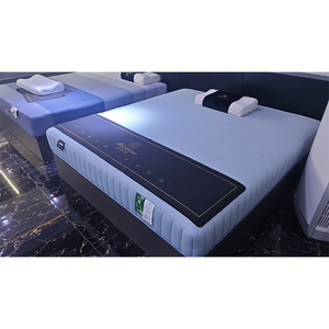 Современный гибридный матрас из пены с эффектом памяти и пружинами Pocket Spring, размеры King и <span class=keywords><strong>Queen</strong></span>, рулонный, для спальни и общежития, резиновый матрас - Product Image 2