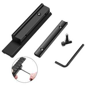 Base Adaptadora Compacta de 100 mm de Altura, Conversor de Ancho Estrecho a Ancho, Placa de Montaje de Aleación de Aluminio para Uso en Exteriores, Directo de Fábrica - Product Image 2