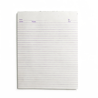 Bloc-notes intermédiaire Philippines, 80 feuilles, papier ligné, bloc-notes scolaire, 250x200mm, pour les étudiants, fournitures scolaires