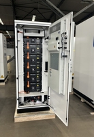 Kabinet Hibrida Pendingin Udara untuk Penyimpanan Energi Industri dan Komersial (ESS) dengan Baterai Lithium, Sistem EMS, HVAC, dan Sistem Pemadam Kebakaran