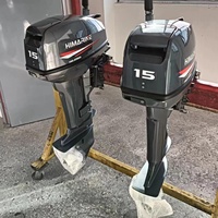 HIMARINE 15PS 15FMHL 2-Takt Kurzschaft-Außenbordmotor, Schiffsmotor zum Werkspreis für Schlauchboote