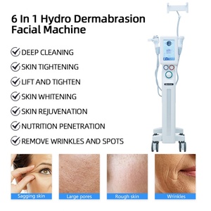 Máquina de Hidrodermoabrasión 6 en 1 para Rejuvenecimiento de la Piel y Eliminación de Puntos Negros, Tipo de Enchufe US/ZA - Product Image 4