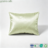 Taie d'oreiller de luxe personnalisée avec logo pour hôtel, 100 % soie, taille standard/queen, pour soins capillaires, en pure soie de mûrier avec fermeture éclair discrète