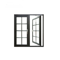 Portes coulissantes verticales en aluminium avec verre trempé, moustiquaire magnétique, certifiées Energy Star pour supermarchés et installations de loisirs