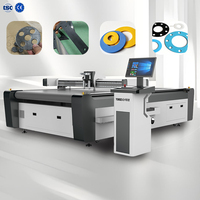 Máquina de Corte CNC con Cuchilla Vibratoria para Plástico, Goma y Juntas, Plotter de Corte para Materiales de Sellado Industriales, Cortador de Precisión sin Troqueles