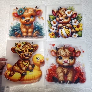 Plastisol <span class=keywords><strong>para</strong></span> Transferencias Térmicas en Prendas - Transferencias Duraderas, Lavables y Termoadhesivas, Elásticas, Suaves al Tacto, Diseños de Dibujos Animados Personalizados - Product Image 2