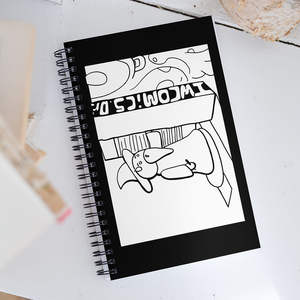 Cómics IW # Cuaderno Espiral Wizard de 35 Hojas, Tamaño A6, Papel para Dibujar y Pintar, para Regalo y Promoción, Encuadernación con Cubierta de Papel - Product Image 4