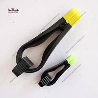 Haute qualité 2 Taille Power Grip Rabot Board Stacker In-line Mécanique Trolling Down Rigger Release Clip Boat Offshore