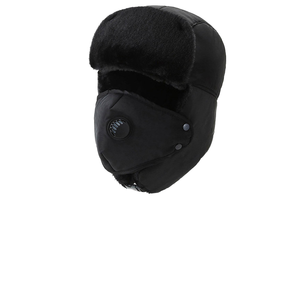 TEXLERA Gorro de Invierno Unisex Tipo Trapper con Orejeras, Cortavientos, Impermeable, Cálido, 100% Poliéster Dobby, Serigrafía Deportiva - Product Image 1