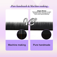 SP EYELASH Doux Cachemire CC C D Curl Lash Extensions Cachemire Velours Mat Facile Ventilateur Volume Lash Extension Fournitures